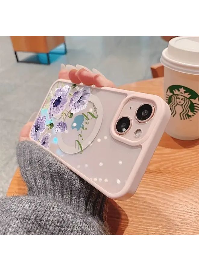 Grey Magnetic Wireless Charging Anti Drop Phone Case For IPhone 14 Pro Max - Image 4